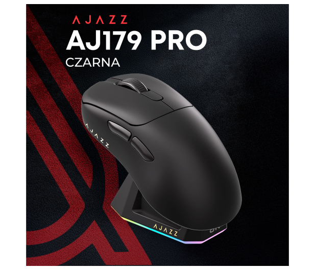 Ajazz AJ179PRO 3395-8K ze stacją dokującą czarna - 1536388 - zdjęcie 5